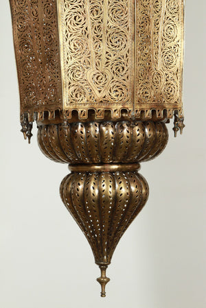 Moroccan Brass Chandelier Oversized 6 feet