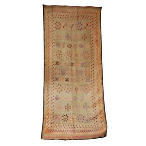 Vintage Moroccan Berber Tribal Rug, circa 1960 - 1