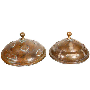 Handcrafted Moroccan Brass Vessel, Moorish Style, 19\" Diameter
